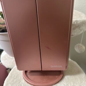 DeWEISN Rose Gold Vanity Mirror